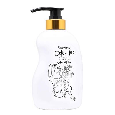 ELIZAVECCA CER-100 COLLAGEN COATING HAIR A+ MUSCLE SHAMPOO 500ML